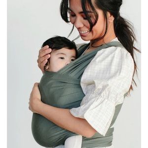 Solly baby baby wrap in basil- out of box but NEVER USED
